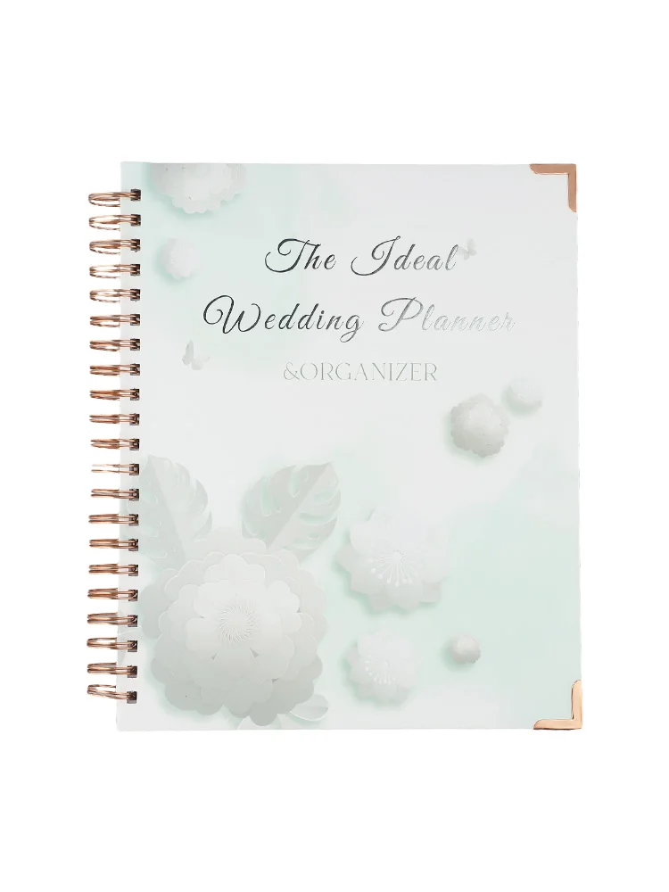 12 شهرًا العد التنازلي الكل في واحد مخطط دش الزفاف تخطيط الميزانية أوراق العمل حجم صغير أقسام قابلة للتخصيص خطط الأرضية