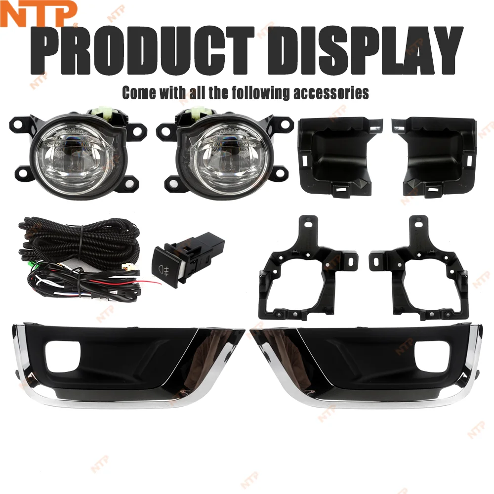 

For Toyota CRUISER 2022 Headlight Car Fog Lights Assembly Daytime Running Light Daylight Waterproof Fog Light Kit Auto Parts