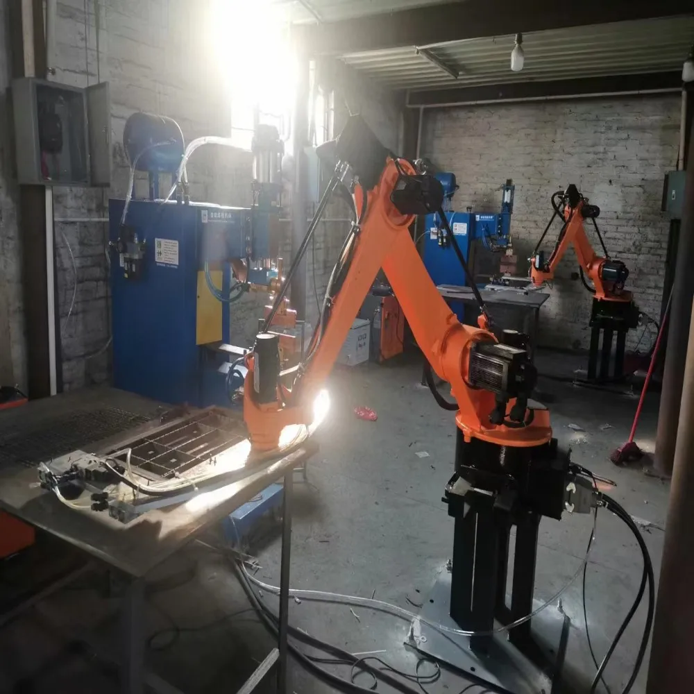 Brazo robótico industrial 6 ejes/6 ejes brazo robótico 10 kg/brazo robótico de alta velocidad para hormigón 6 ejes