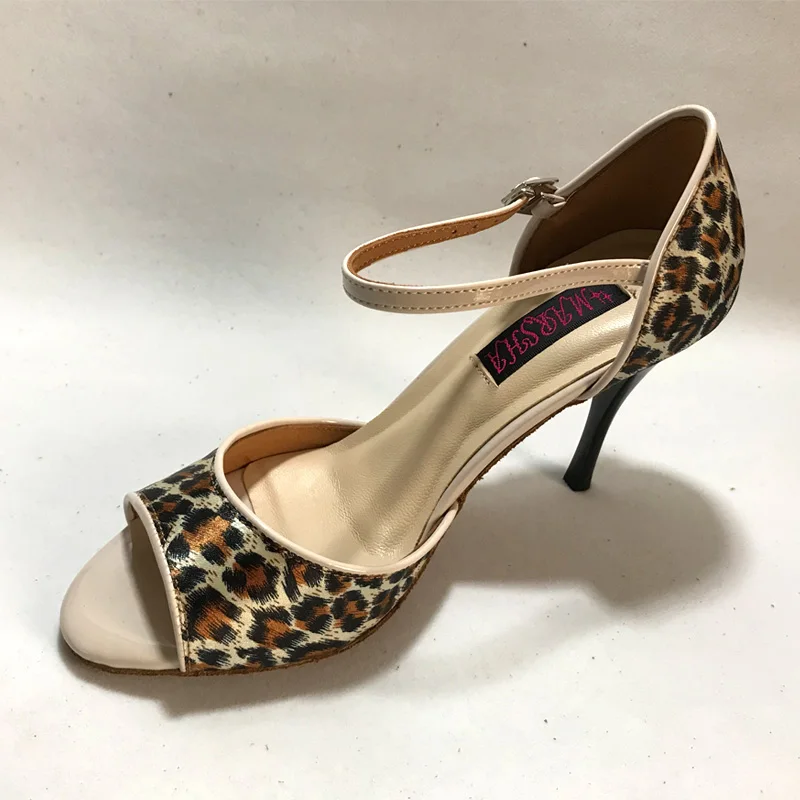 Sapatos de festa femininos confortáveis, sapatos latinos para dança de tango, casamentos e festas, 6205lpi