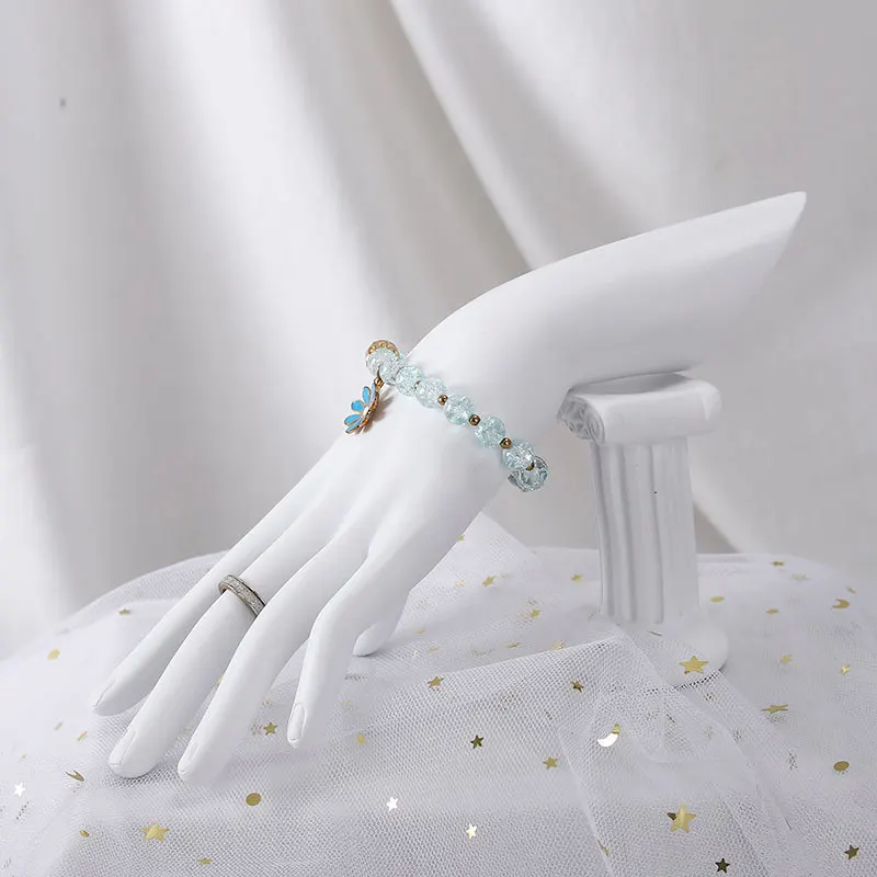 Fahsion Jewelry Display Hand Model Anklet Watch Bracelet Display Stand Sketch Decoration Art Photo Ring Organizer