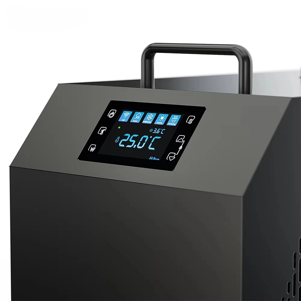 Syochi 1HP Cold Plunge Chilling Equipment Water Cooled Chiller Portable Ice Bath Chiller Filter for Athletes Recovery