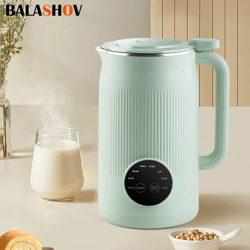 220V 1000ML Electric Soybean Milk Machine Automatic Intelligent Food Blender Filter-free Soy Milk Maker Rice Paste Maker Kettle