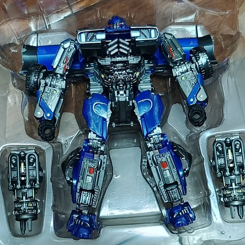 16cm Baiwei Tw1033 Tw-1033 juguete de transformación figura de acción bola grande que rebota coche Qingtian guerrero azul humano modelo regalo para niños