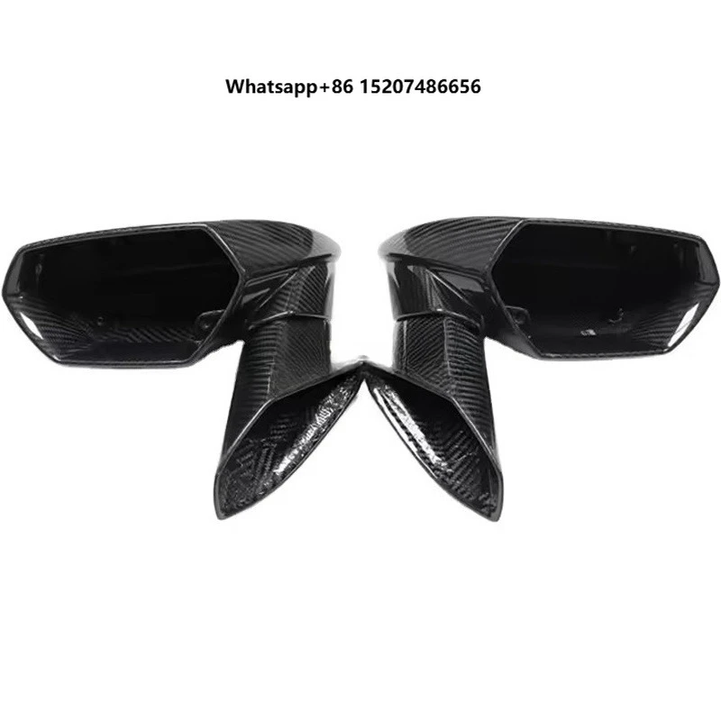 Car Parts for Dry Carbon Fiber Exterior Mirrors Cover for Lp610 Lp580 Rearview Mirror Cover
