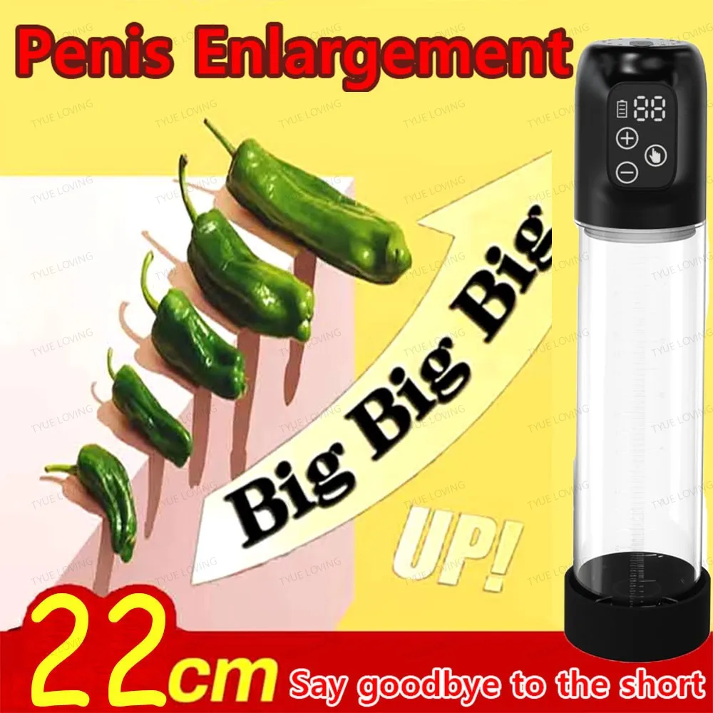 Adult Male Masturbator - Electric Penis Pump for Safe Enlargement Boost Confidence, Sexual Pleasure and Overall Wellness for Men