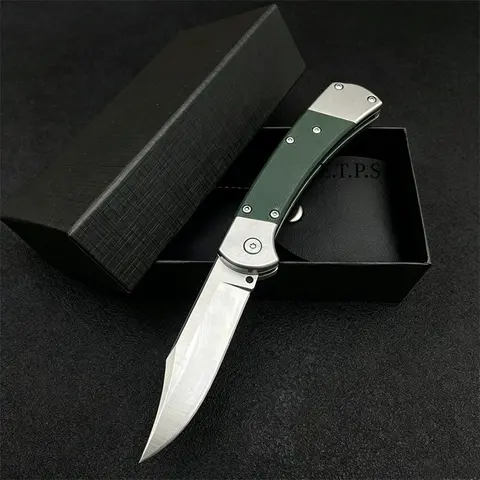 Tail Making Manual Open Folding Pocket Knife D2 Blade G10 Handle Camping Outdoor Survival Knives EDC Multi-purpose Tools