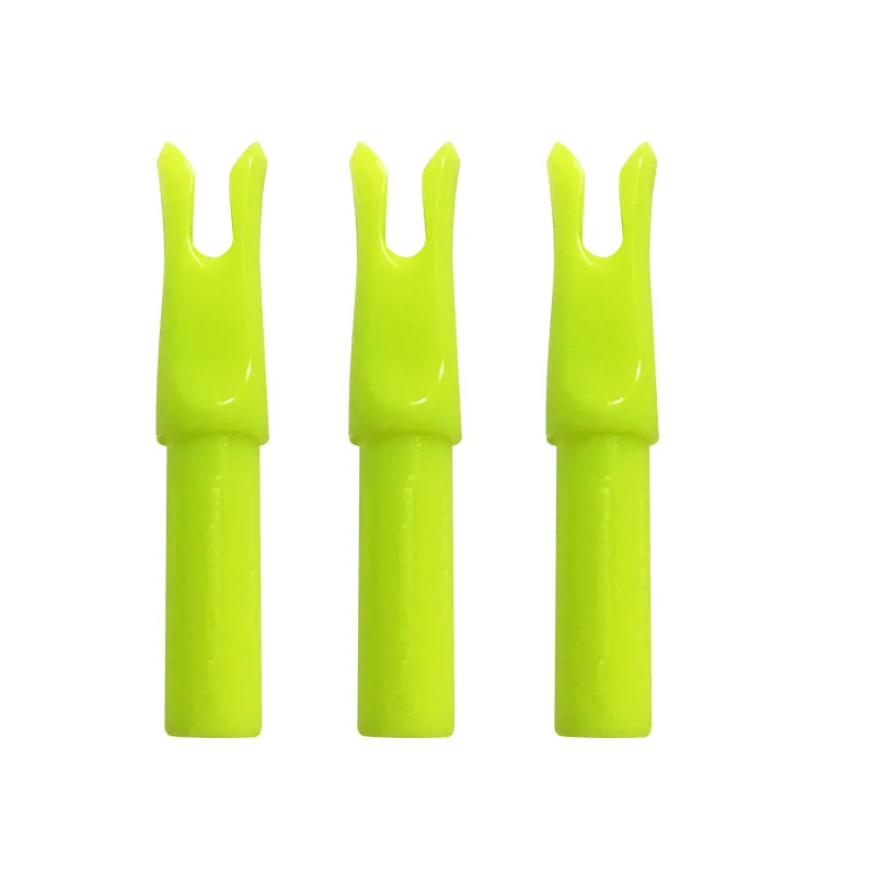 

24pcs Archery Arrow Nocks For Carbon Arrow Shaft I.D 6.2mm 0.246" Plastic Arrow Tails DIY Arrow Knocks Replacement