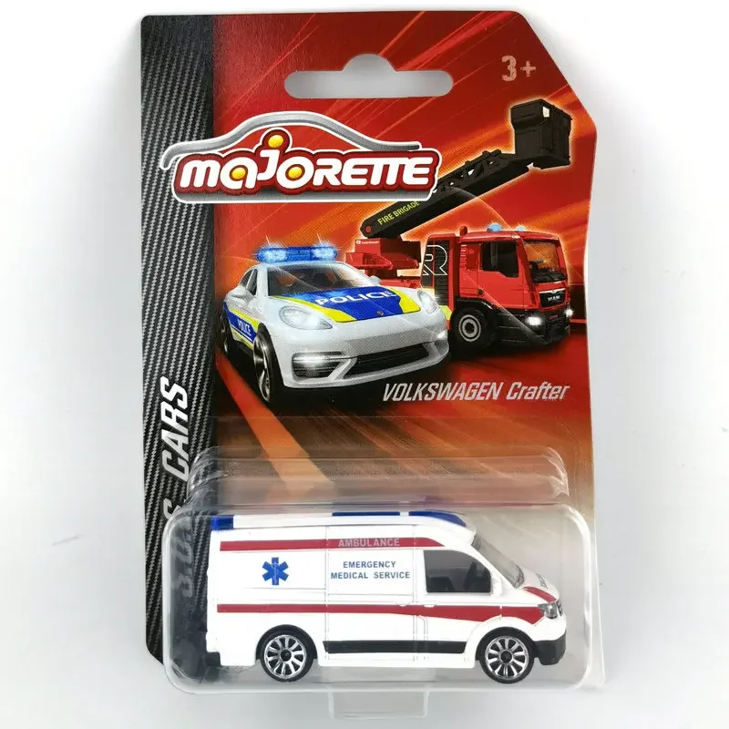 Majorette 1:64 SOS CARS Rescue rescue BENZ ZETROS rwb FORD Mustang GT MAN TGS SILVERADO toy alloy car model