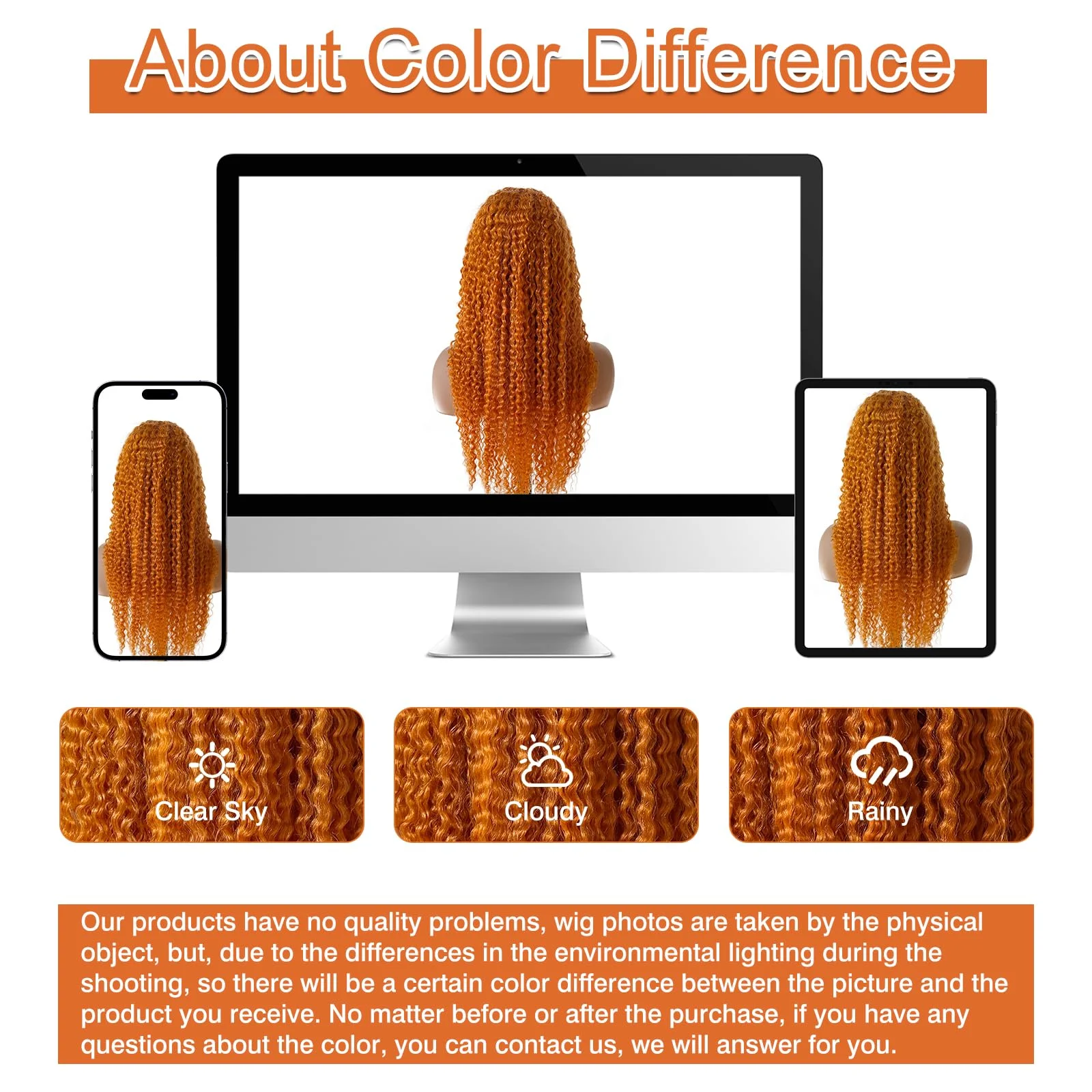 350 Orange Ginger Lace Front Wigs Human Hair 13x4 HD Transparent Lace Frontal Wig Water Wave Wig Human Hair Curly Pre Plucked