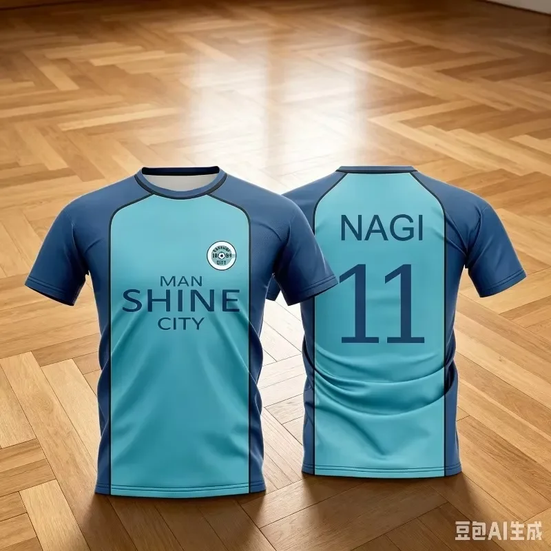 3D Digital Print Anime Manshine City Uniform T Shirt 2026 Japanese Role Playing Jersey Men Women Casual Top Streetwear