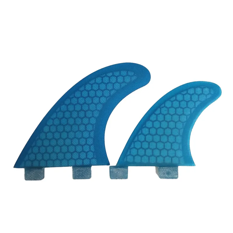 Prancha de Surf Fins Honeycomb, Double Tabs, M + GL, 4 Fins, UPSURF, FCS Fins, 1 Surf Fins, Quilhas