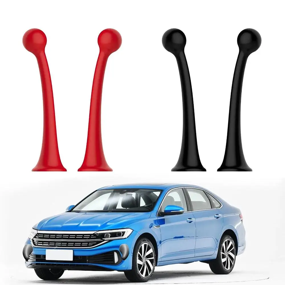 

Black/Red 3D Devil Horn Car Roof Stickers | Cute Creative Aotu Decal Accessories Car Decor Vehicle Stereo | S5Z6