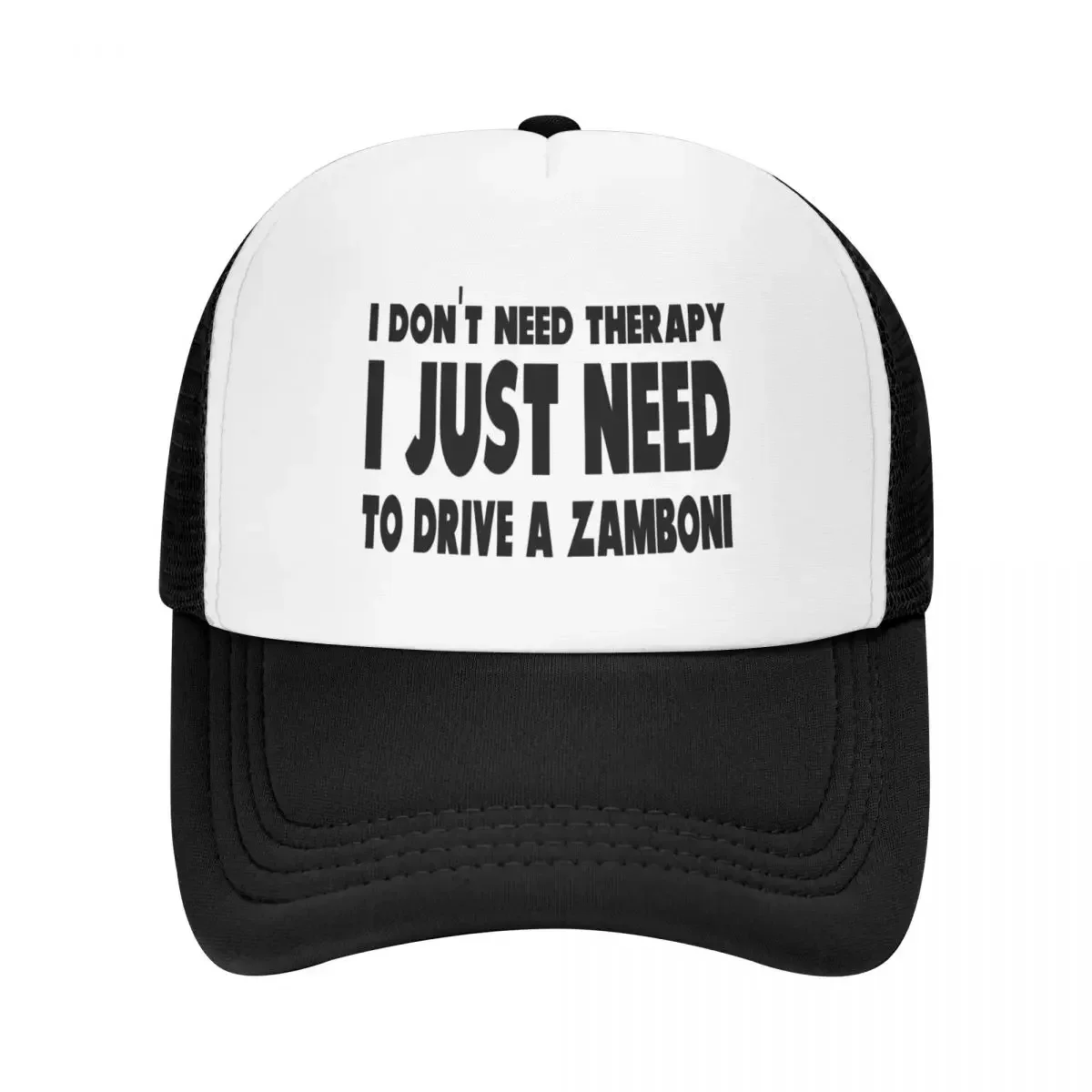 I Just Need To Drive A Zamboni Baseball Cap Thermal Visor Icon Cosplay Sports Cap Female Men's