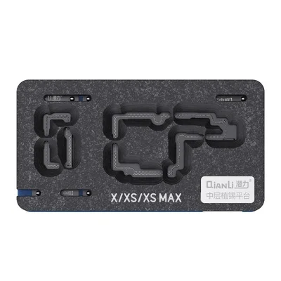 Qianli Motherboard Middle Layer Fixture Board 3D BGA Reballing Stencil Plant Tin for iPhone 17 XS 11 12 13 14 15 16 Pro Max MINI
