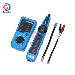 RJ11 RJ45 Tester Anti-Interference LAN Tester Telephone Wire N Network Cable Line Tester Anti-interference Line Finder