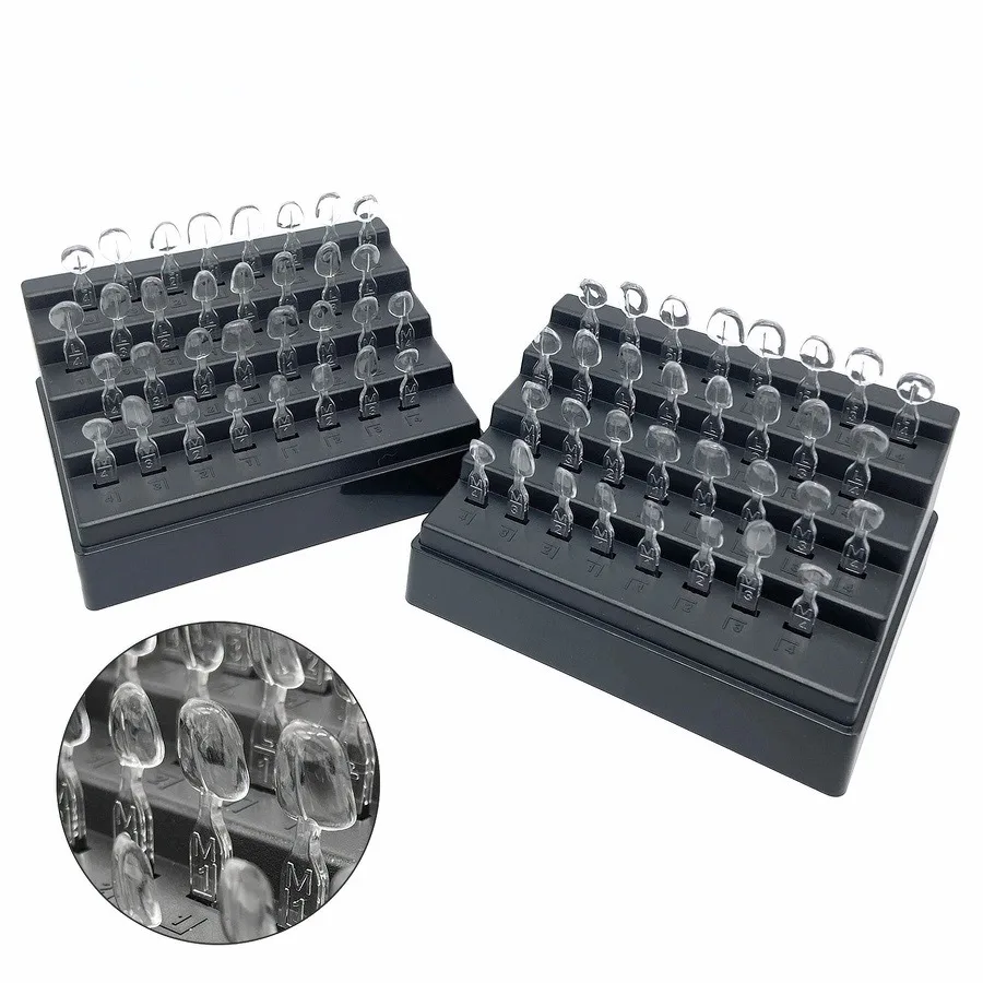

32pcs/Set Dental Veneer Mould Kit Composite Resin Mold Light Cure Autoclave Anterior Front Teeth Mould Teeth Whitening Tools
