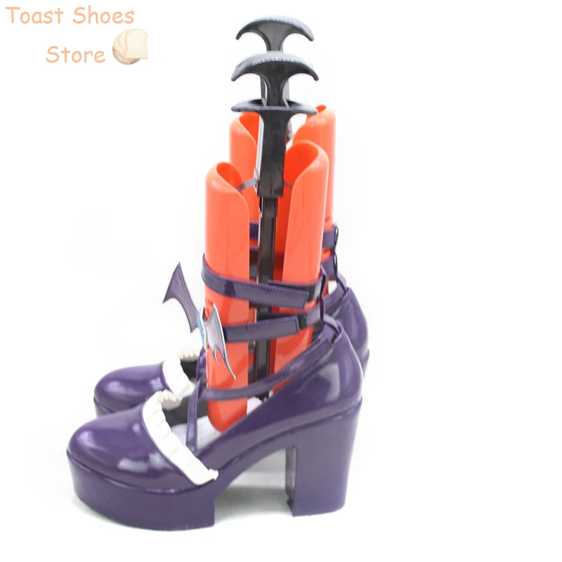 Todo Yurika Cosplay Shoes Gothic Lolita Cosplay Props Aikatsu Cosplay PU Shoes Halloween Carnival Boots  Costume Prop