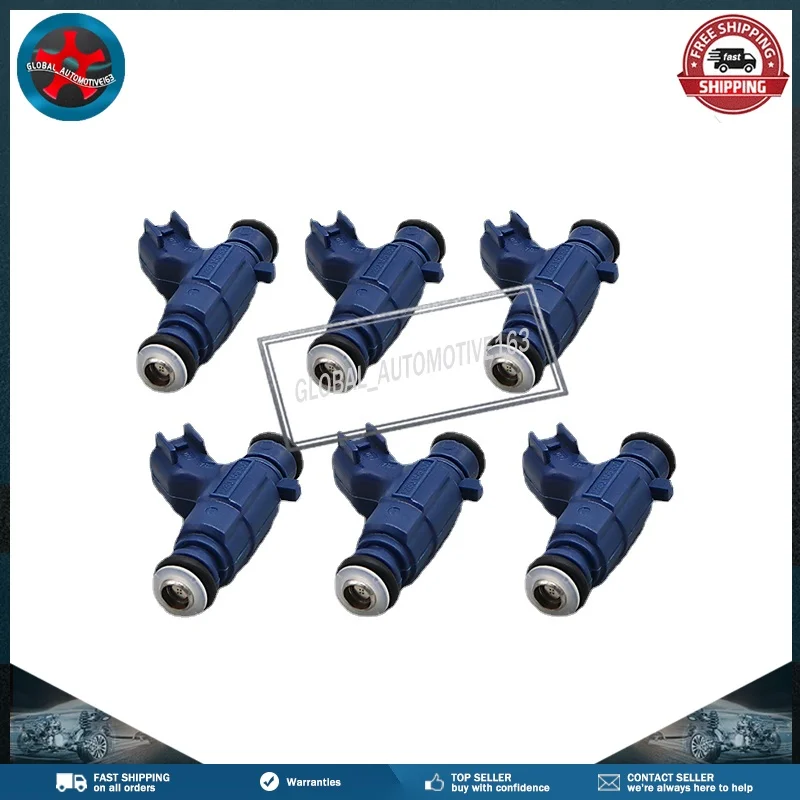 

Для Volvo XC90 Volvo S80 Volvo XC70 Volvo V70 Volvo XC70 Volvo XC60 6 шт. топливные форсунки 0280156300