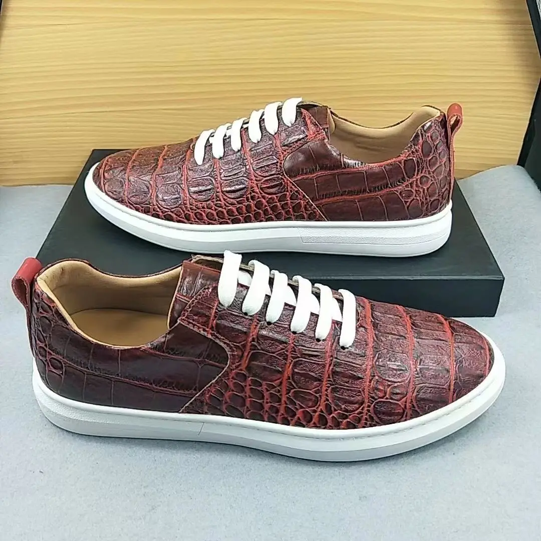 BATMO 2024 new arrival Fashion causal shoes men,male Genuine leather snaekers PDD454