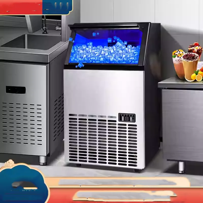 Professionelle Automatische Kommerzielle Eiswürfelmaschine Eisblockmaschine Kapazität für Geschäfte und Eisindustrie