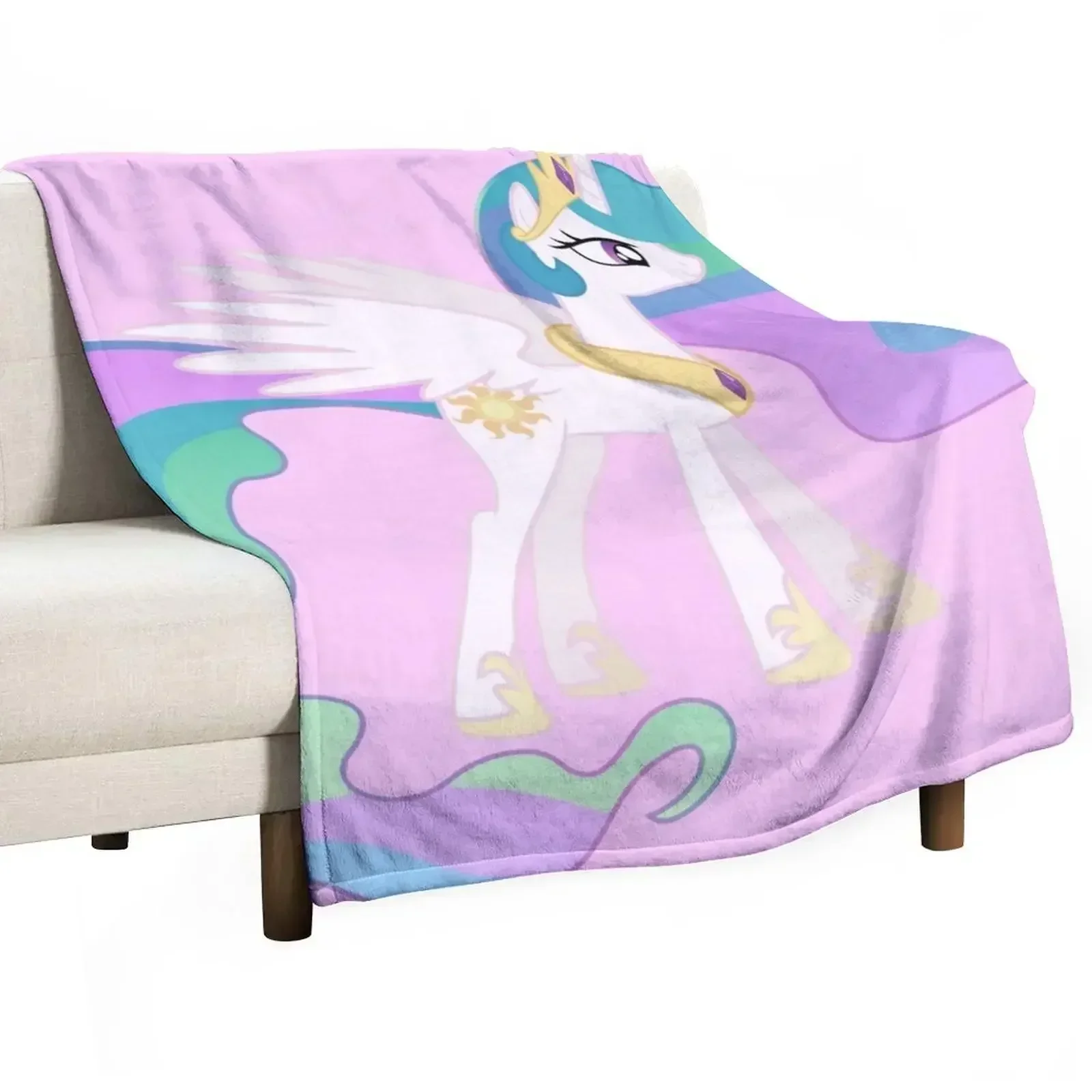 Princess Celestia Throw Blanket Hairys Furry Blankets