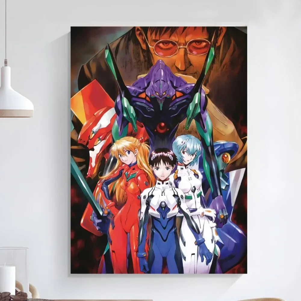 G-Genesis Poster Art Self-adhesive Art Small Poster HD Quality Wall Art Painting Study Wall Decoration N-NeonS E-Evangelion