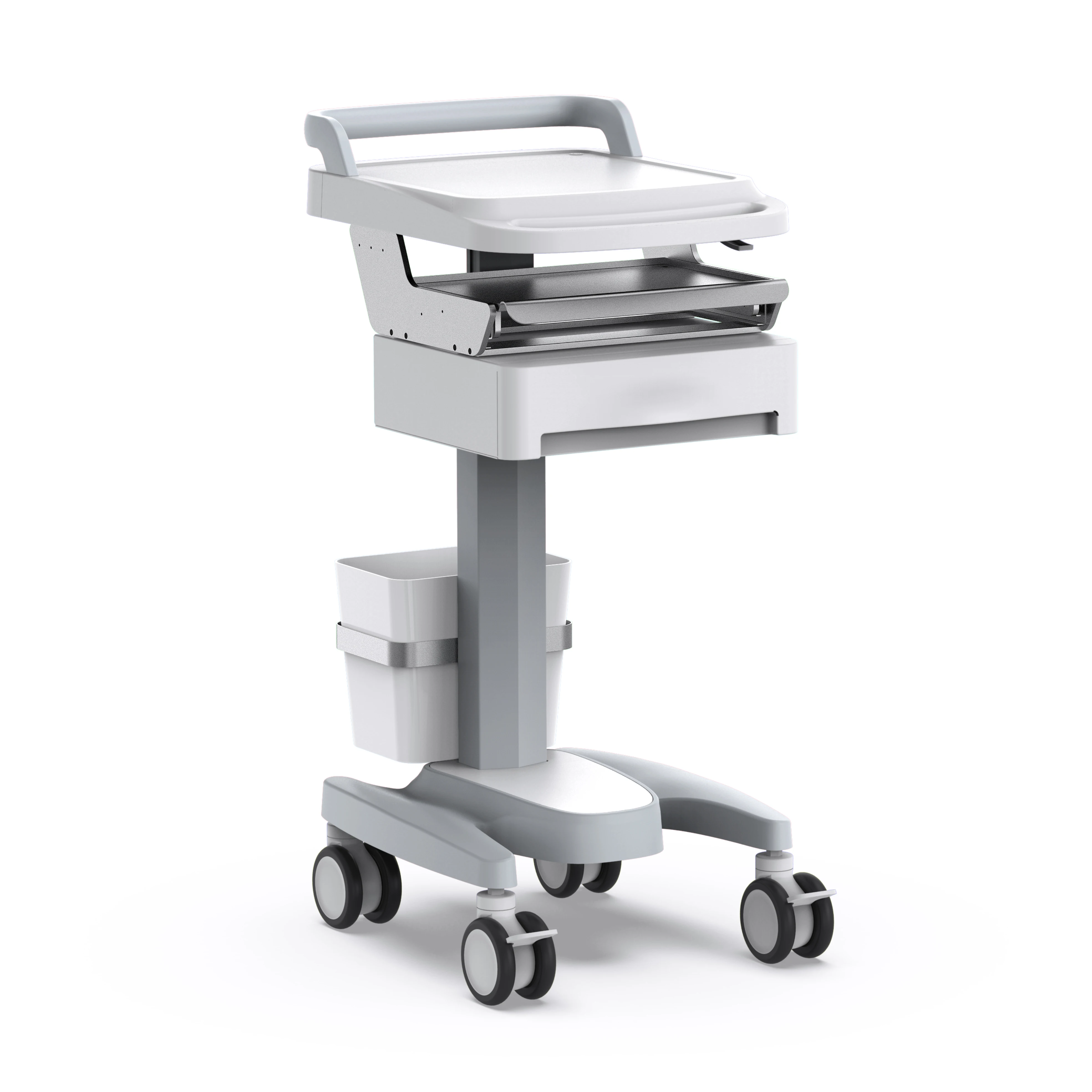 Good Quality Mobile Computer Hospital Trolley Tablet  Hospital Equipment Trolley