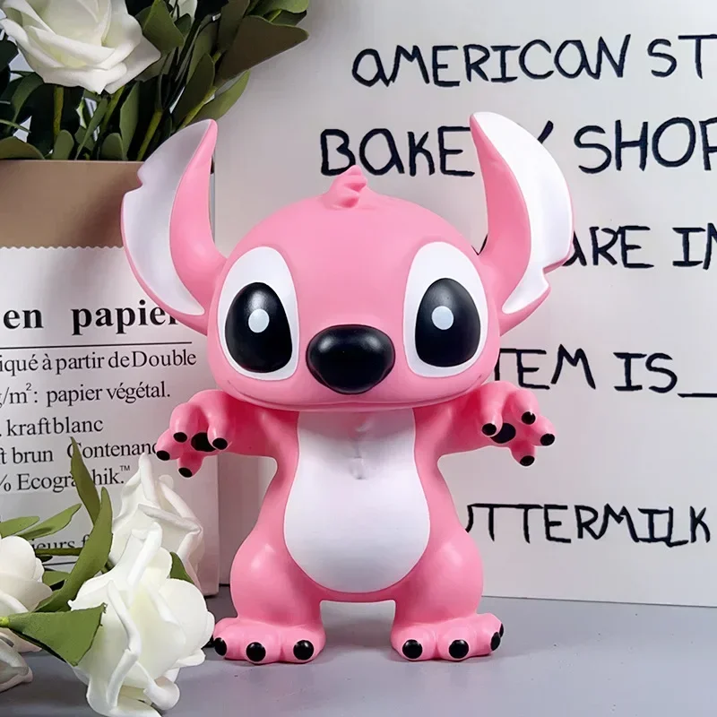 20cm Stitch Anime Figure Lilo&Stitch Products Pvc Action Figure Collection Model Doll Cute Cartoon Ornaments Decor