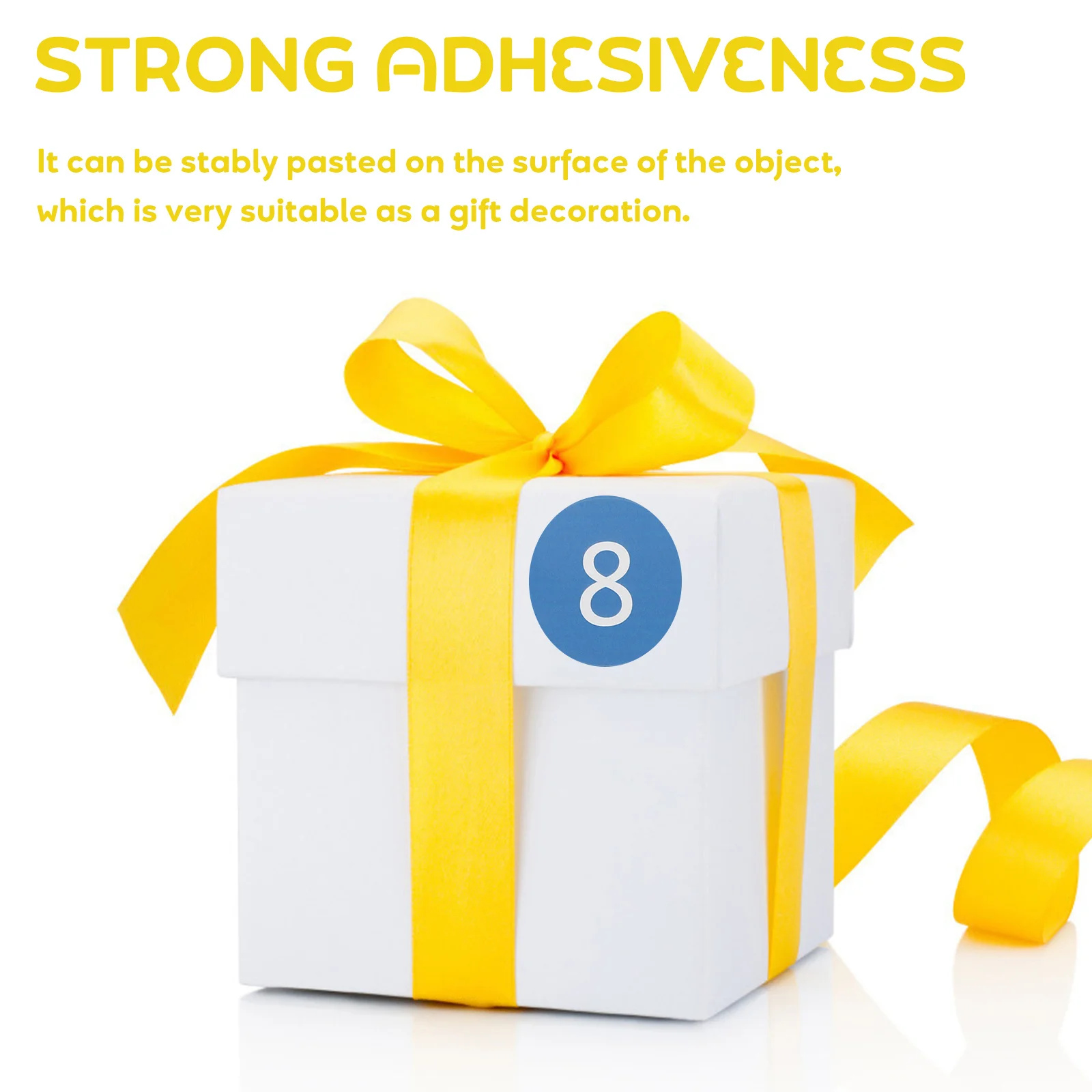 

Round Number Stickers 5 Sheets Waterproof Pvc Number Pasters For Envelope Gift Wrapping Diy Craft Projects File Folder