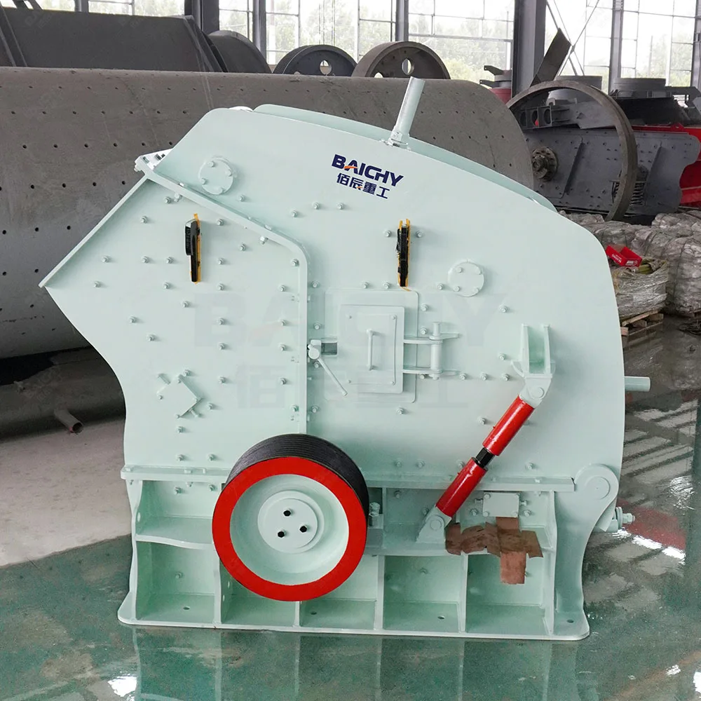 عالية الجودة المؤثرات آلة كسارة الصخور معدات التكسير الثانوية كسارة الحجر عمود أفقي تأثير كسارات للبيع