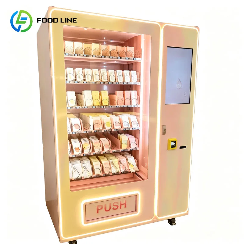 Skincare Product Vending Machine Facial Masks Beauty Care Automatic Self Service Retail Kiosk Customized