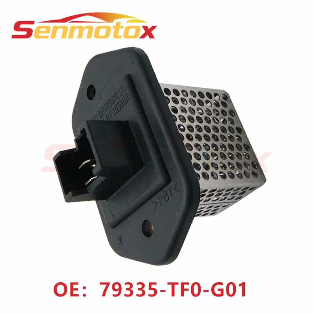 

79335-TF0-G01 79335TF0G01 Передний вентилятор радиатора кондиционера, сопротивление двигателя вентилятора для Honda Fit 1.5L L4 2009 2010 2011 2012 автозапчасти