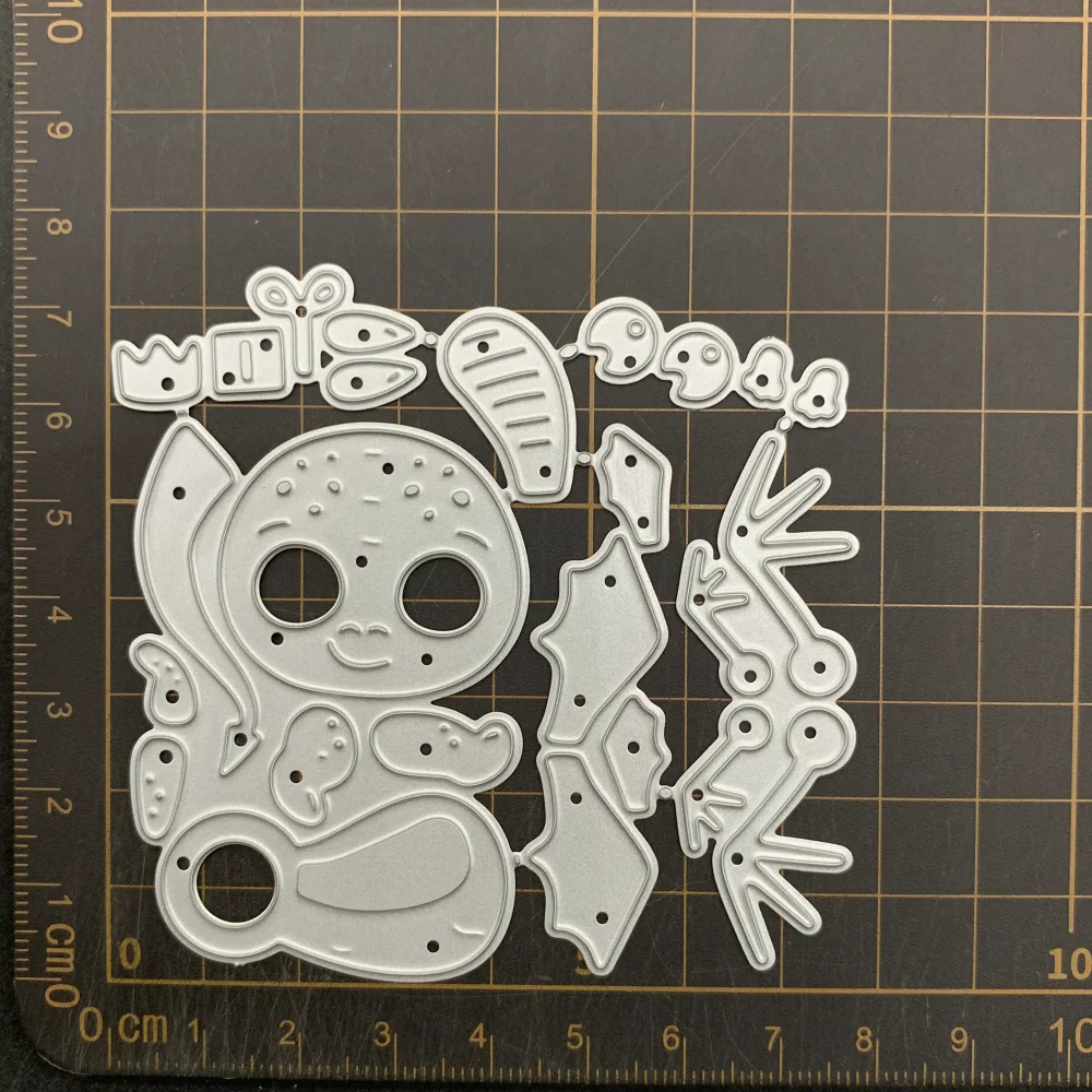 9 kinds Panda Dinosaur Pig Metal Cutting Dies Stencils For DIY Scrapbooking Decorative Embossing Handcraft Die CutsTemplate