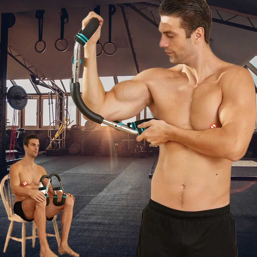 

Adjustable Wrist Strength Trainer U-Shaped Home Chest Expander Arm Strength Device for Shoulder Arm and Chest Exercise