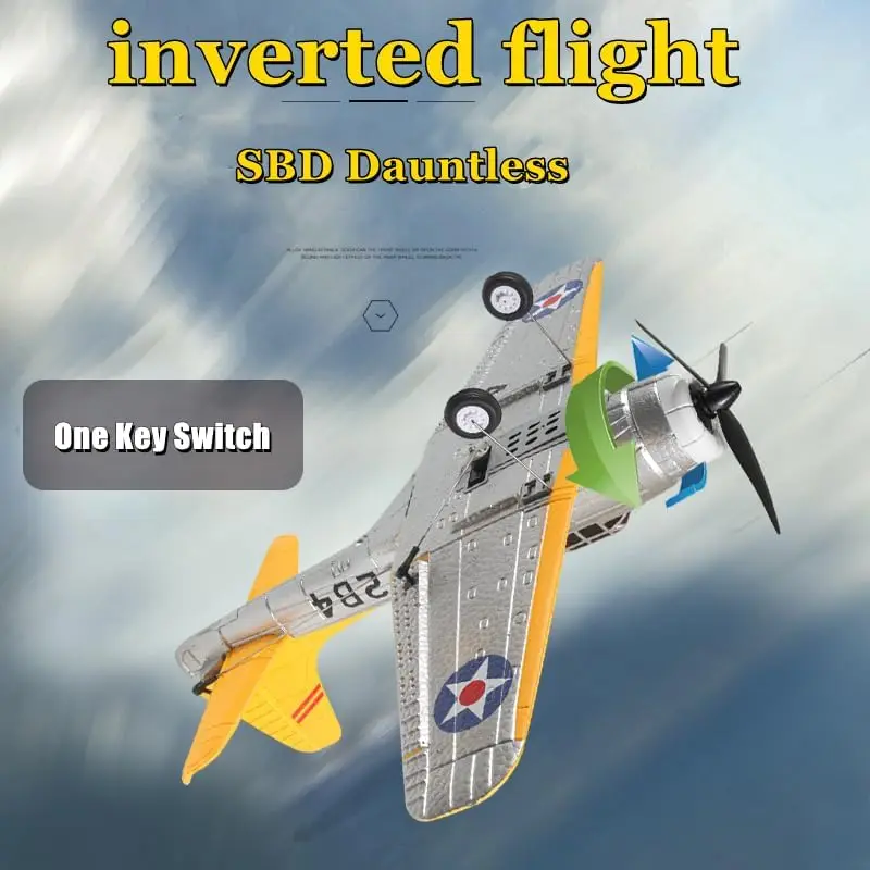 

Радиоуправляемый самолет P47 Thunderbolt Sbd-бомбардировщик с бесщеточным двигателем, один ключ, пилотажный, размах крыльев 290 мм, радиоуправляемый самолет, игрушки для мальчиков