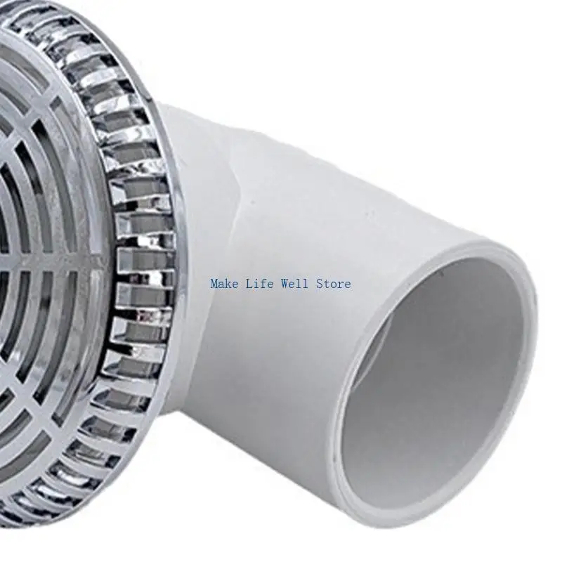 Easy to Clean Bathtub Massage Nozzle PVC & Steel Component for Bathroom