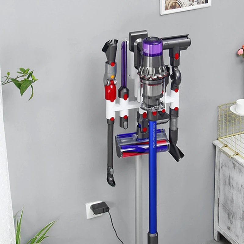 Soporte de almacenamiento para aspiradora Dyson V7 V8 V10 V11 V12 V15, soporte para cabezal de cepillo, boquilla de succión, herramientas de estación Base