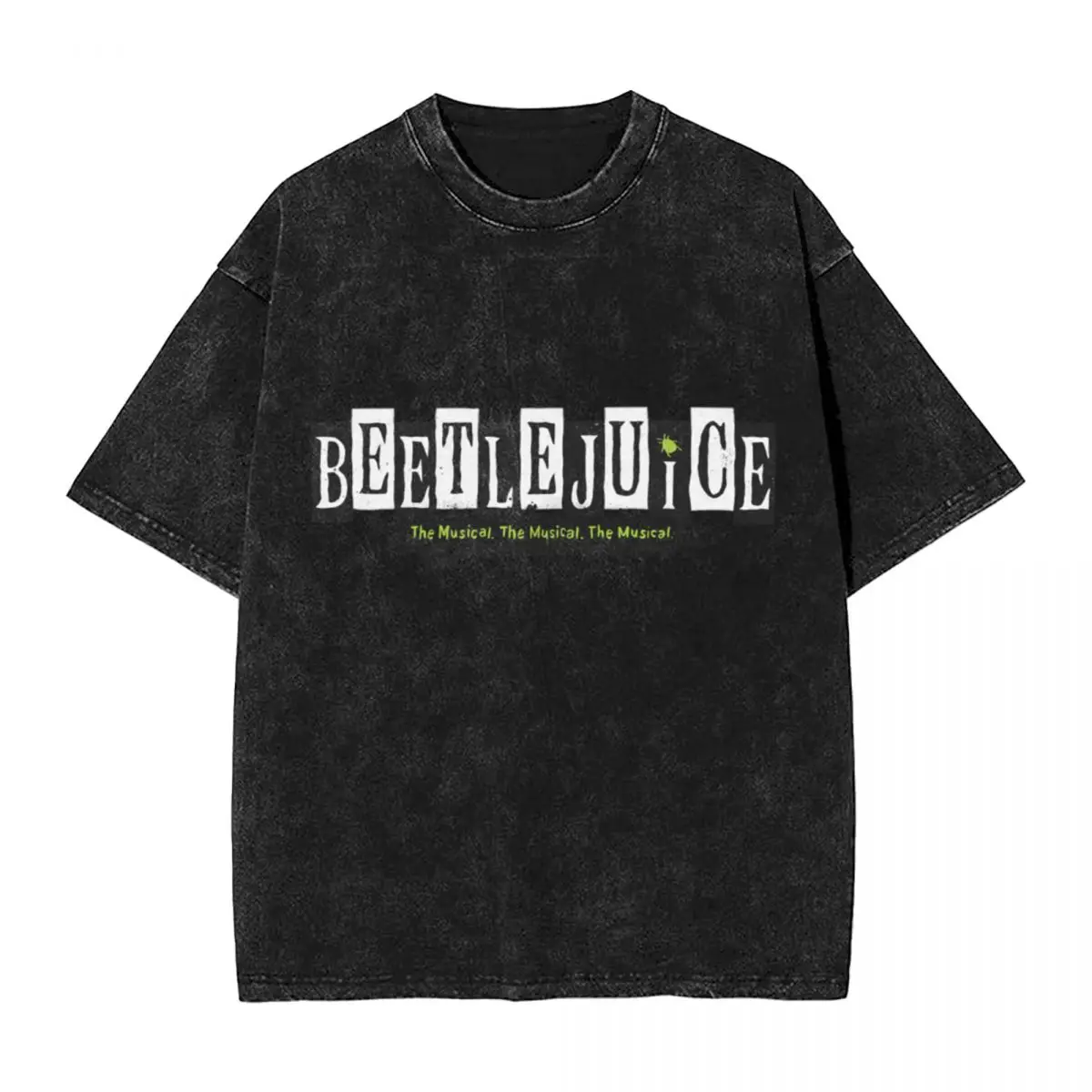 BJ Musical Bway Logo Único de moda Camisetas vintage de gran tamaño