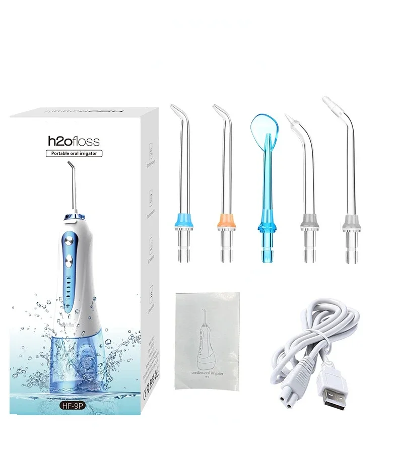 Oral Irrigator USB Rechargeable Portable Water Dental Flosser Oral Cleaning