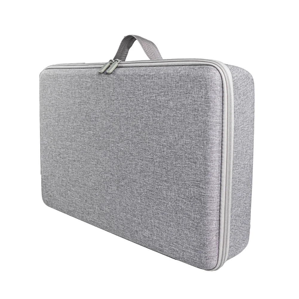 For Ecovacs W1S W2S Robot Cleaner Storage Bag EVA Construction Spacious Interior Shock Resistant Portable Carry