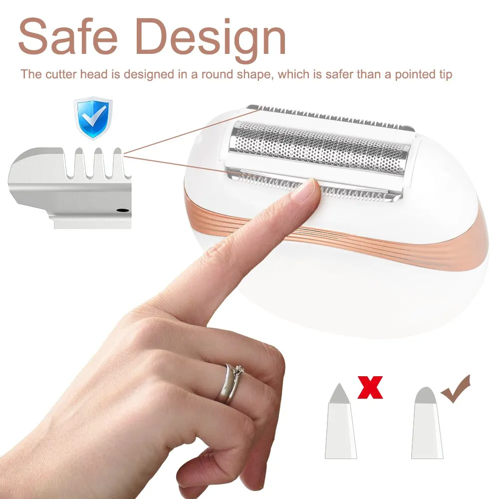 Depiladora de pelo corporal para mujer