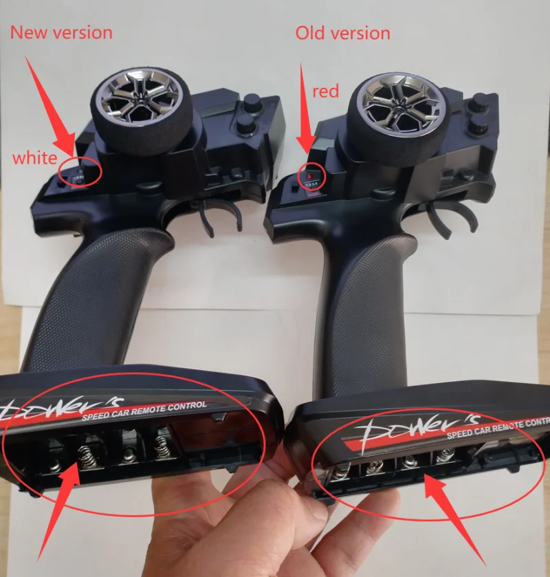 Wltoys 12428 12423 12429 12427 RC Car Spare parts 12428-0343 old version Remote control / 12429-1176 new version Remote control