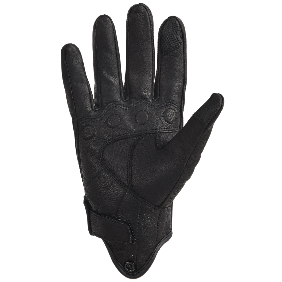 Outdoor Gloves Motorcycle Gloves Leather Low-Speed Urban Motor Riding Gloves Full Finger for Men Gloves Black