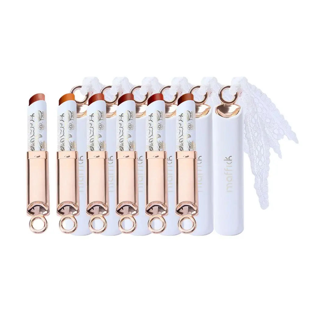 Lipstick Cosmetic Gloss Waterproof Reach Colors Velvet Women Girls Gifts