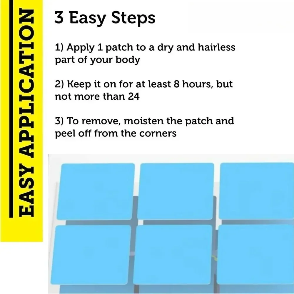 رقع الجلوتاثيون عبر الجلد مع شوك الحليب، NAC، الكولاجين، فيتامين C - العافية الخلوية، البشرة المشعة 30 رقعة