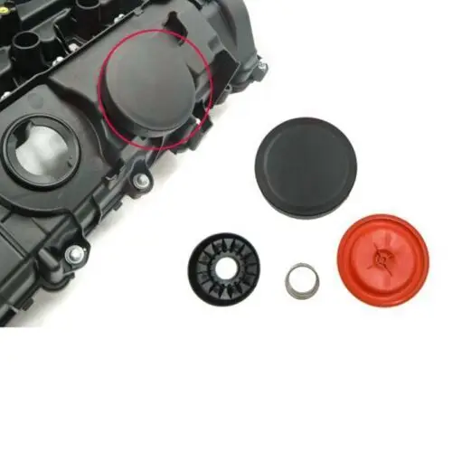 PCV Valve Cover Repair Kit Valve Cap With Membrane For BMW B58 3.0L 11127645173 Engines & Components