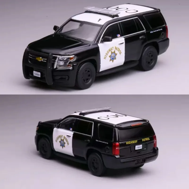 596 1:64 Chevrolet Tahe CHP California Highway Patrol NYSP, New York State Police, die cast alloy car model.