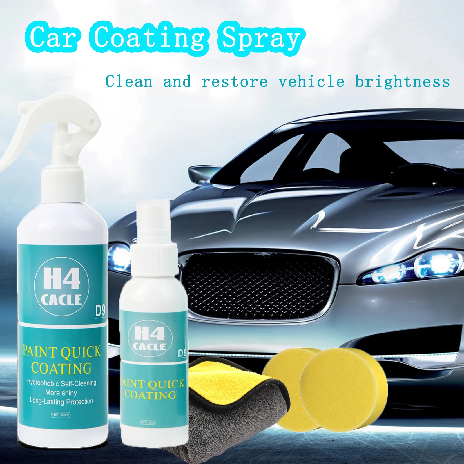 Car Paint Coating Agent Car Paint Maintenance Sealer Wax Glass Paint Spray Coating Agent  car cleaning