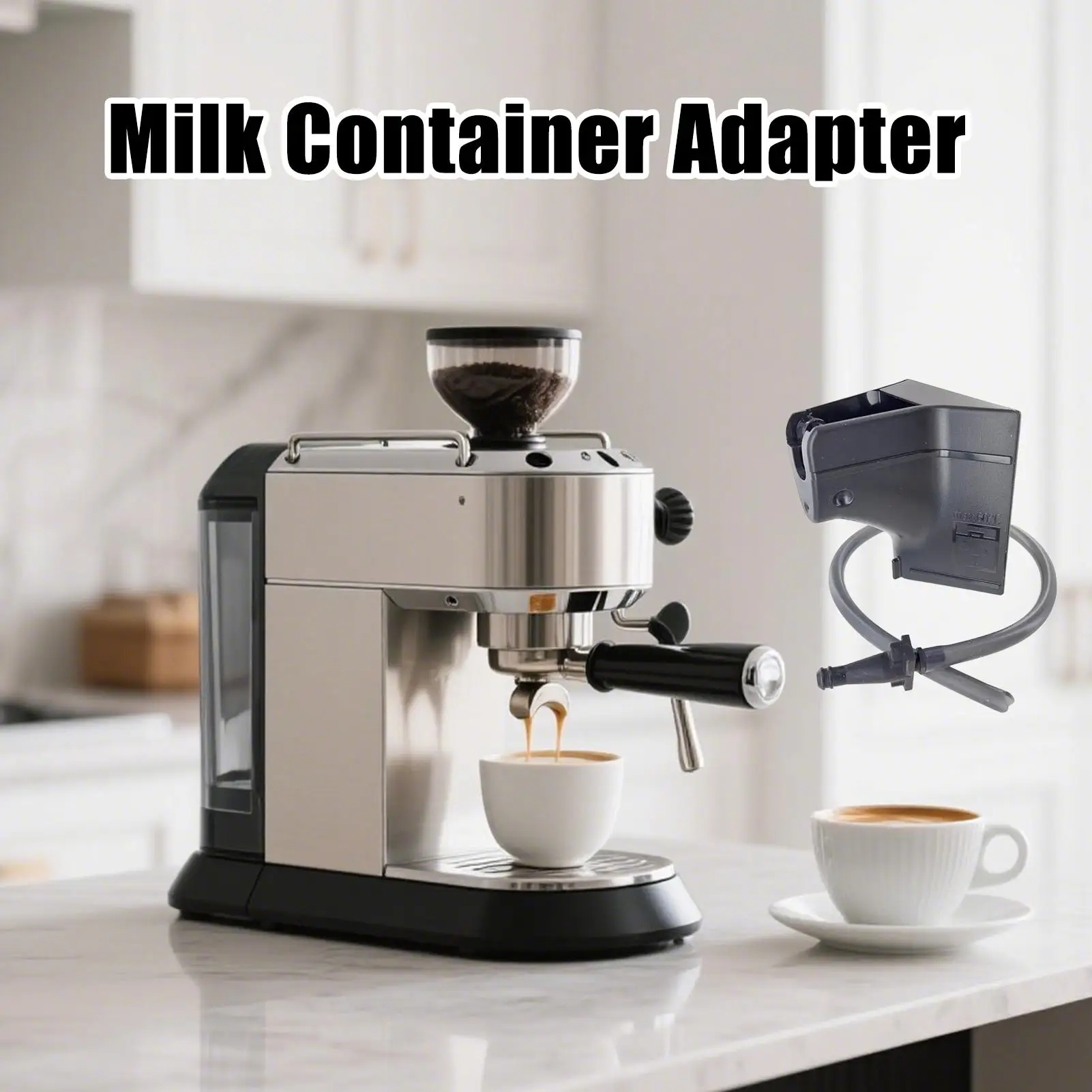 

Coffee Machine Connector Dishwasher Safe Milk Frother Tube Small Appliance Accessories For Food Making Restaurant Countertop